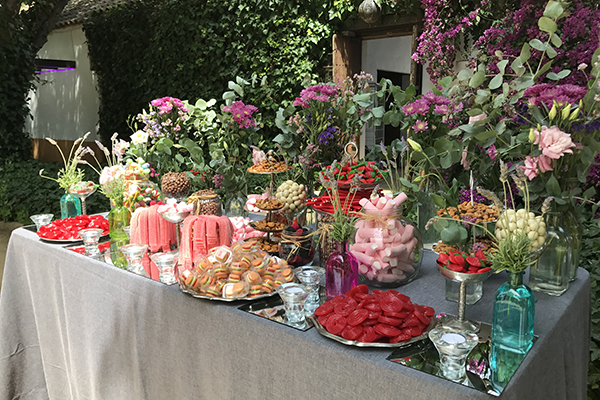 mesa dulces catering bodas