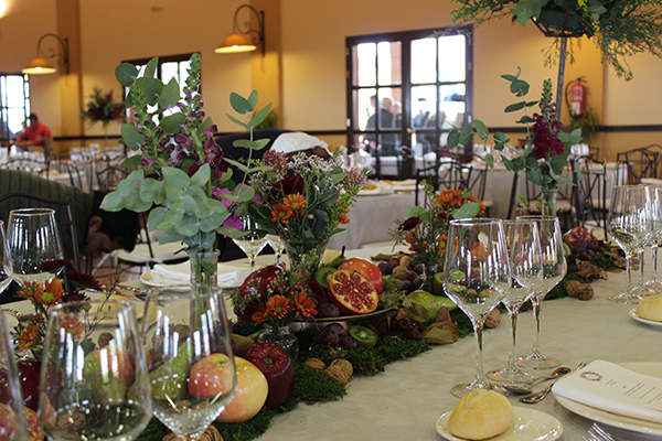 centro mesa catering bodas