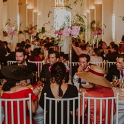 mesa larga catering bodas